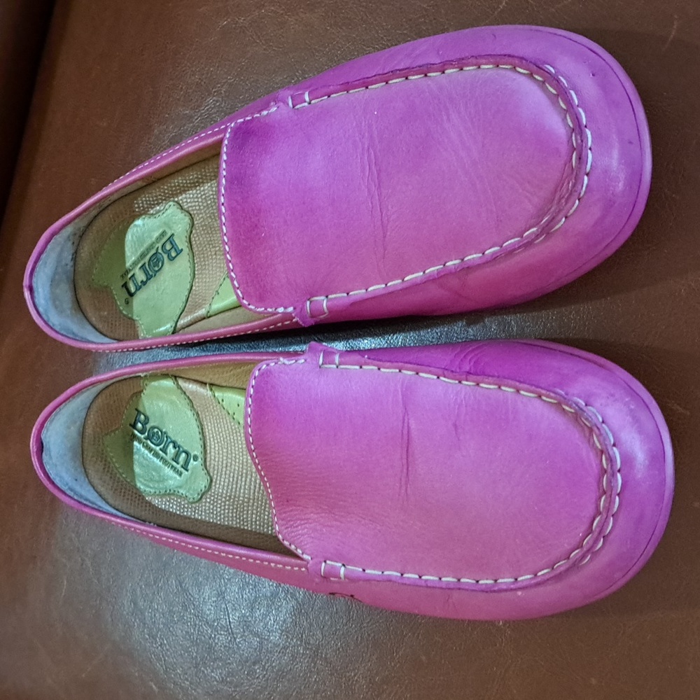 COPY - Born Pink Leather Mules